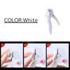 Acrylic Nail Clipper, Adjustable Stainless Steel Nail Tip Cutter, Artificial