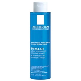 La Roche-Posay EFFACLAR Tónico micro exfoliante, astringente, facial, para reducir visiblemente lo poros, de 6.76 onzas líquidas.
