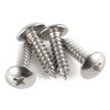 Mellewell #10 x 1-1/2" Truss Head Sheet Metal Screws Wood