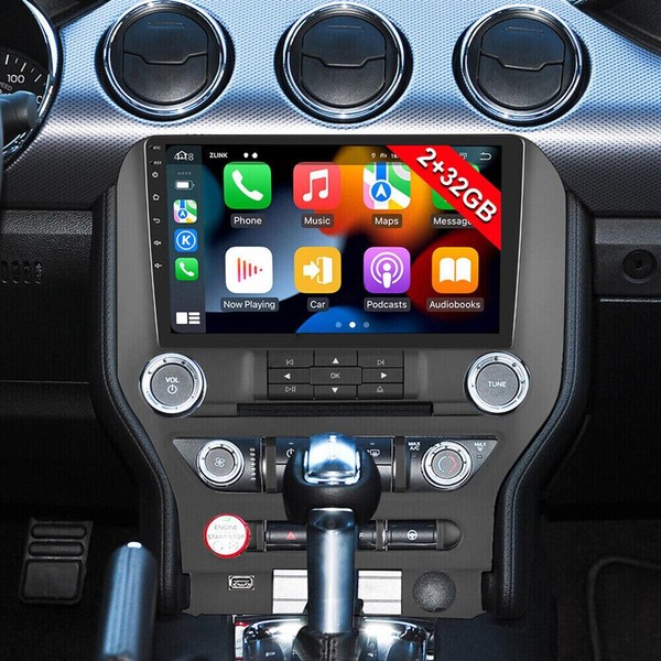 9 Inch Android Car Stereo Player Portable Wireless Dash Mount