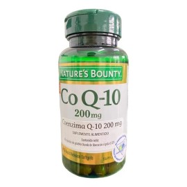 Natures Bounty CoQ10, Salud del corazn y envejecimiento saludable, suplemento diettico, 200 mg, 45 cpsulas blandas de liberacin rpida                 