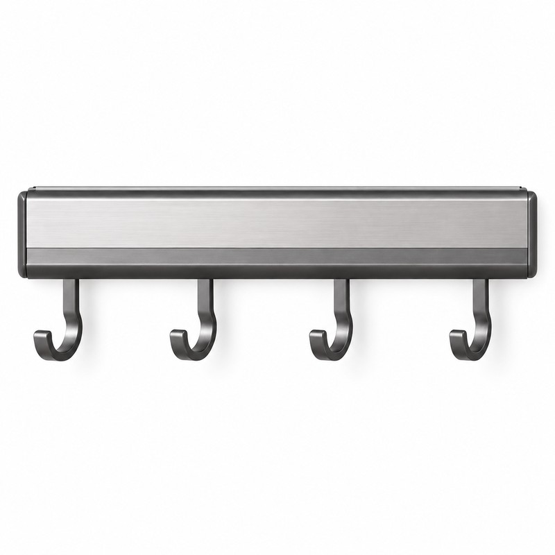 Wall Mounted Kitchen Hook Rack for Utensil Storage – Space-Saving