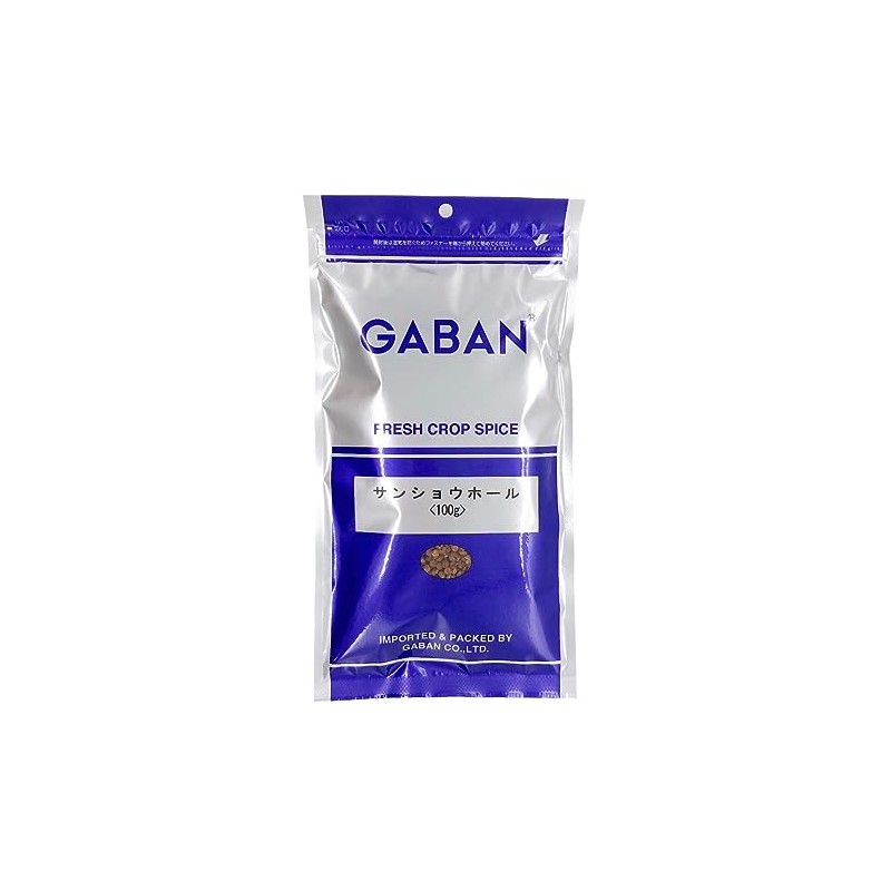 GABAN Sansho Hall, 3.5 oz (100 g) x 10 Bags