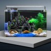 PakyKai Large Fish Tank Decorations, Mountain View Aquarium Ornament with