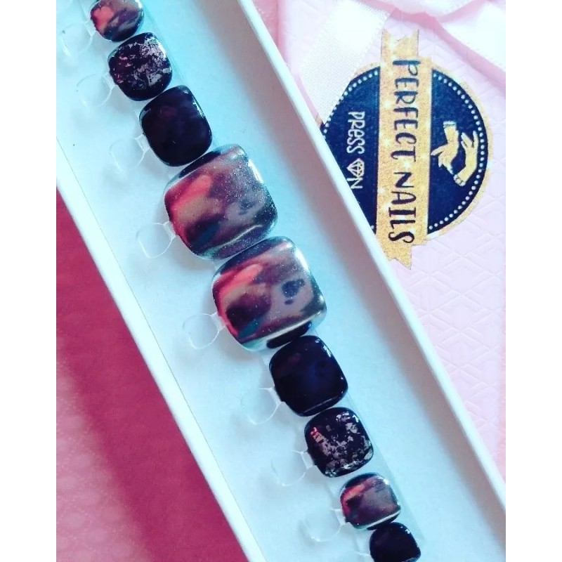 Perfect Nails Press On Uñas Postizas Para Pies