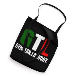 Gym Tan Laundry GTL New Jersey NJ Shore Italian Flag Tote Bag