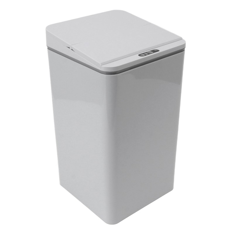 Desktop Sensor Trash Can USB Charging Foldable Lid 9L Intelligent