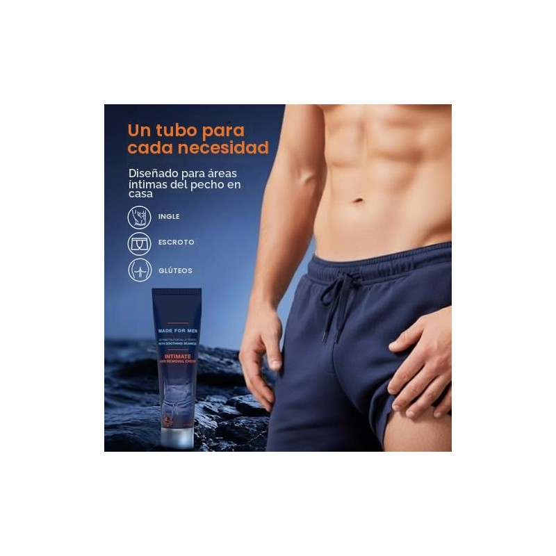 Crema Depilatoria de Acción Rápida, 2026 para Hombre, Cuerpo Completo，3Pcs