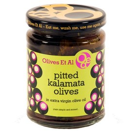 Olives Et Al Pitted Kalamata Black Olives 250 g