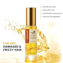 Karseell Aceite de Nuez Marroquí para Cabello, Presión Fría, 1.69 floz