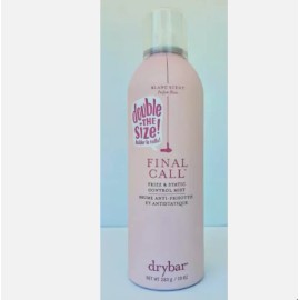 Drybar Final Call DOUBLE THE SIZE Frizz & Static Control Mist Blanc Scent 10 oz