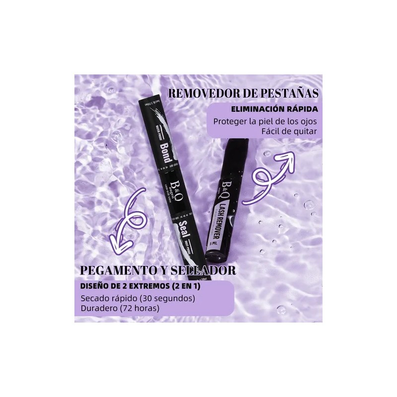 Extensiones De Pestañas Kit Bq Clásico 8-18mm B05