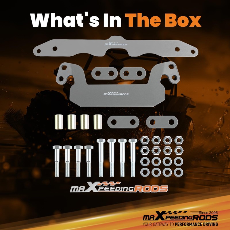 maXpeedingrods 2-4" Lift Kit for Yamaha Kodiak 700/700 SE/EPS 2016-2022,