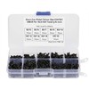 Tornillos Autorroscantes M3, Acero Inoxidable Negro de 450 Piezas M3