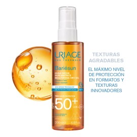 Bariesun Aceite Seco Embellecedor Spf50+ - Uriage 200 Ml