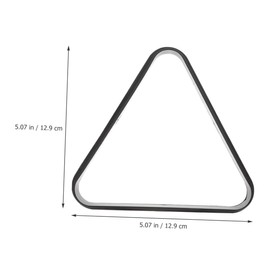 Abaodam Mini Billiard Balls Triangle Rack Durable Pool Table Accessory for Snooker Billiards Game for Home Club Use