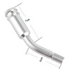 TAKPART Polished Bent Gear Stick Lever Knob Extender