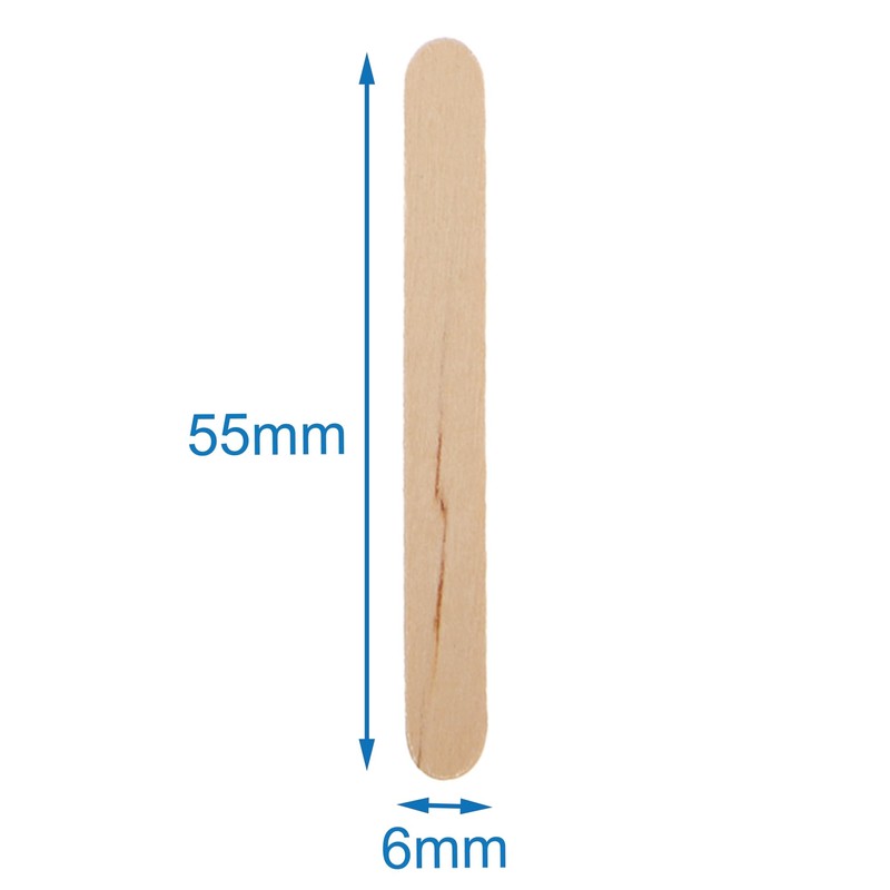 Baker Ross FN580 Mini Wooden Craft Sticks - Pack of