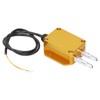 Wind Pressure Transmitter Yellow Micro Pressures Differential Sensor DC24V 4‑20mA0-100kpa