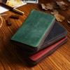 Pen Case, Genuine Leather, Pencil Case, Large Capacity, For Adults,