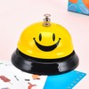 POFET Service Bell Reception Bell Smiley Emoji Table Bell for