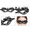 Lotsdonxia Elegant Black Lace Masquerade Mask Stylish Mystery and Glamour