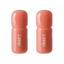 Newbly Lip Hip Glossy Shine Warm Tone Tint L26 Nude Peach X2