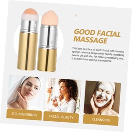 Beavorty Facial Oil Removal Stick Volcanic Roller Volcanic Stone Oil Absorbing Skincare Roller