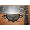 Restored Ornate Antique Victorian Cast Iron Bin Apothecary Cupboard Pull