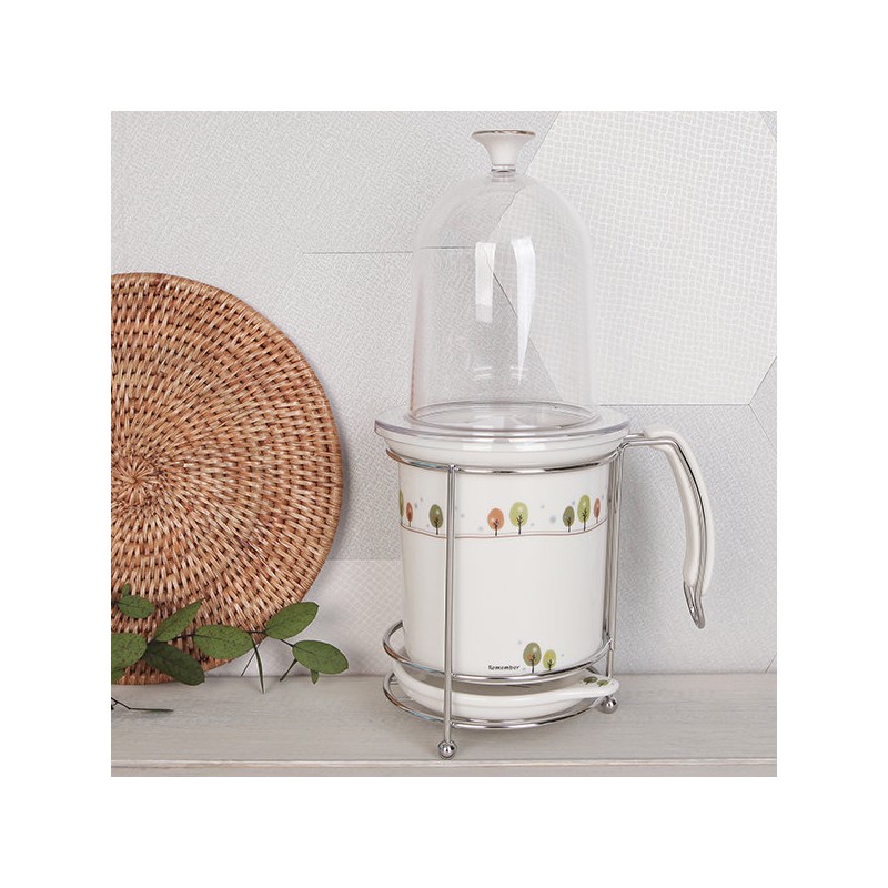 Golden Bell Remember cutlery container + laser cutlery set of