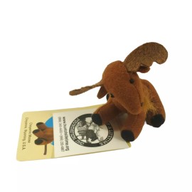 Princess VTG 1999 Weebeans Cheyenne Moose Plush Keychain Hunt of A Lifetime Princess