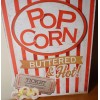Unbranded Large Popcorn Sign Fresh Buttered Hot Movie Theater Concession