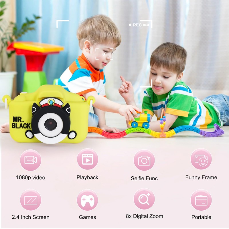 Kids Camera for 3-12 Years Old Toddlers Childrens Boys Girls