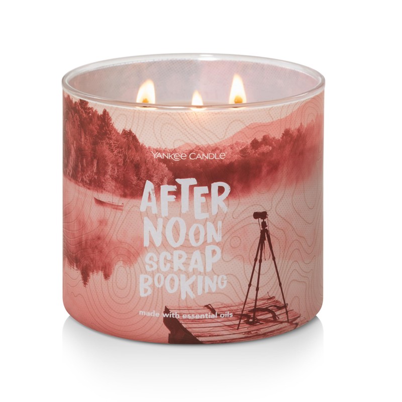 Yankee Candle Afternoon Scrapbooking 3-Wick Candle
