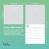 Manitoba | 2025 12 x 24 Inch Monthly Square Wall
