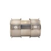 Double Clamp Exhaust Clamp Stainless Steel Pipe Connector Diameter 45