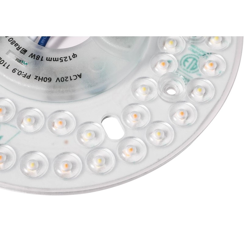Ledytech 4.92'' LED Ceiling Fan Light Retrofit Kit, Ceiling Flush