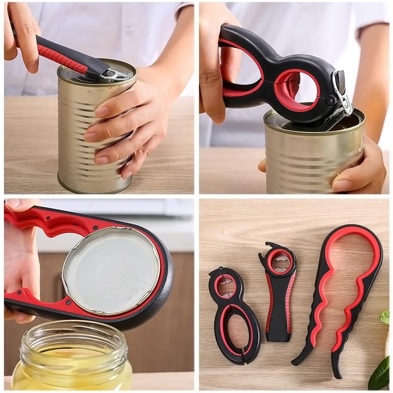 Jar Opener,Bottle Opener 5 in 1 and 4 in 1