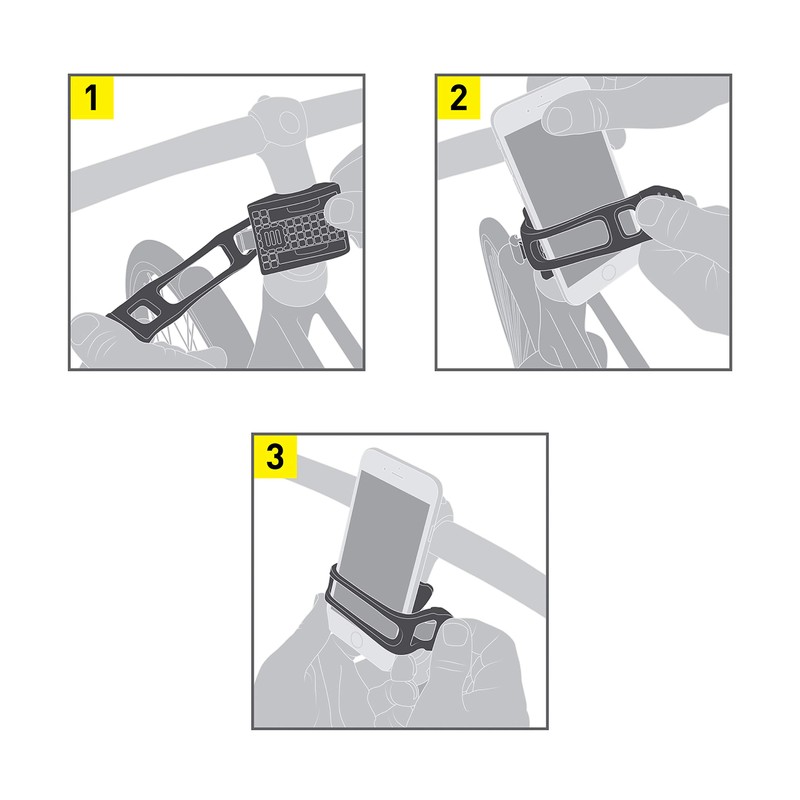 Nite Ize HandleBand Universal Smartphone Bike Handlebar Mount