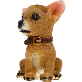 SOIMISS Soporte para Gafas de Resina con Diseño Canino para Escritorio en Casa y Oficina, Función para Guardar Gafas y Relojes con Protección