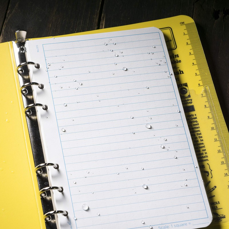 RITR リングバインダｰ1/2キャパシティｰ イエロｰ 200