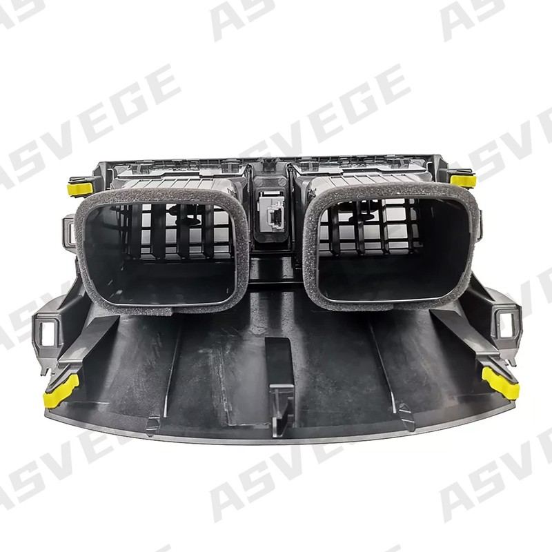 Center Dash A/C Air Vent Outlet Panel with Clock Compatible