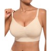 FeelinGirl Supportive Bras Bralettes for Women: Seamless Comfortable Full Coverage