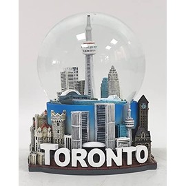 Toronto 3D Snow Globe Water Globe Souvenir Ornament for Home car Gift for Women Kids Girls Mon Granddaughter 3 ½” T