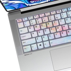 Keyboard Cover for Lenovo Yoga 5i 7i 9i 14" 2-in-1, Lenovo Flex 5 14", Ideapad 5 14", Lenovo Silm 7 9 14", IdeaPad Flex 5 5i 14, IdeaPad Slim 5i 7i Pro, ThinkBook 14 14s G2 G3 Keyboard Cover-Color