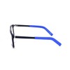 Moncler ML5206 090 SHINY BLUE 55/15/145 MAN Eyewear Frame