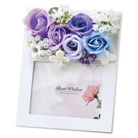 Poppy Nagoya Soapflower Artificial Flower Bouquet Gift Soap Flower S-179 Purple