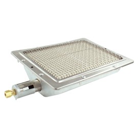 MOFLAME Ceramic Infrared DIY Heating Gas Burner with Gas Intake Nozzle Parts for Outdoor Indoor Heater, BBQ Stove.Oxyhydrogen Burner