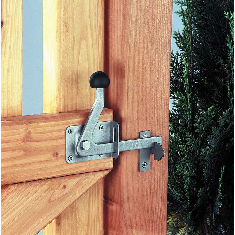 Gah-Alberts 326005 Garden Gate Latch/Rust-Proof Stainless Steel/Shot Peened / 80