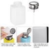 sourcing map 3pcs Solvent Alcohol Dispensers 180ml(6oz) Push Down Liquid